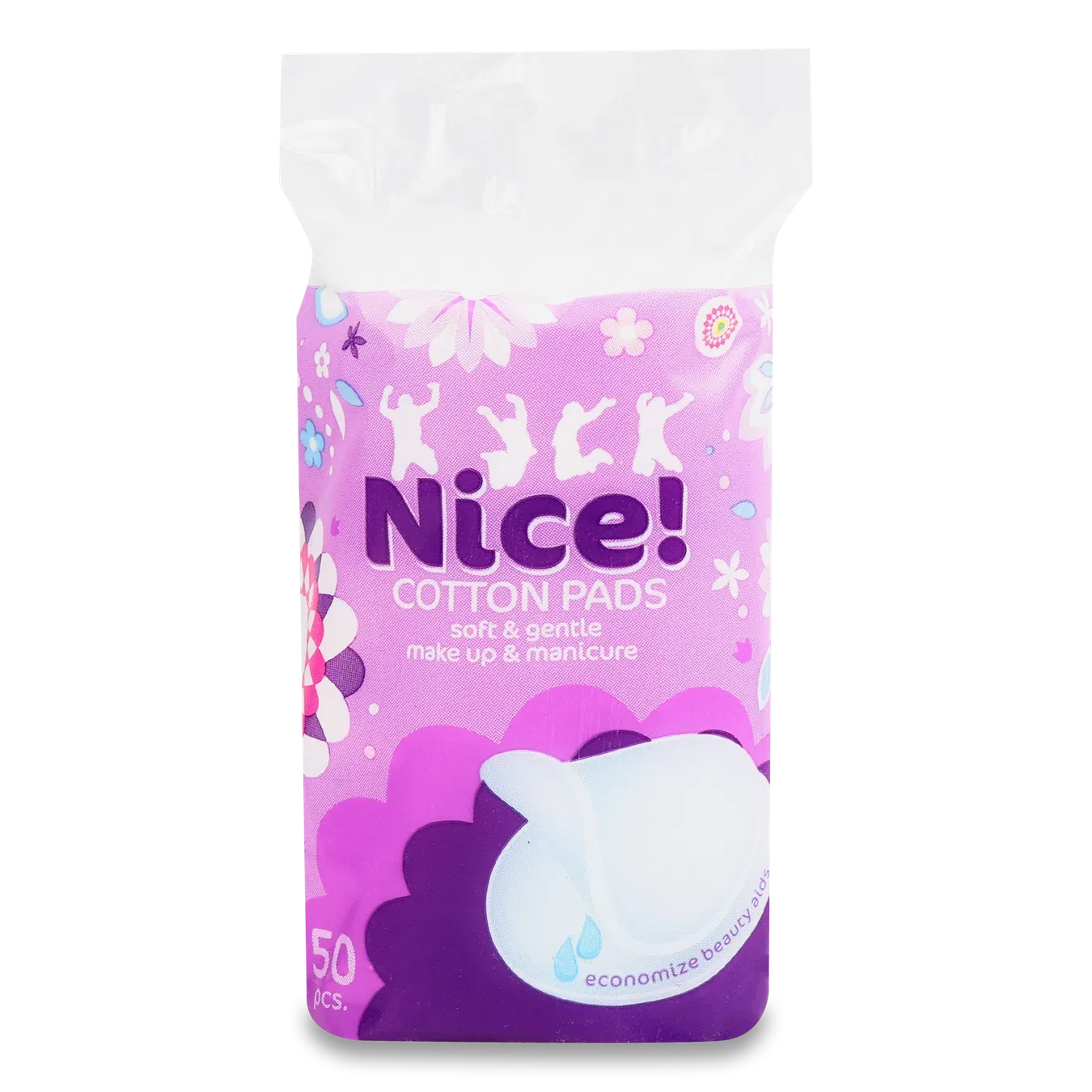 Диски ватні Nice! косметичні круглі - Фото 1