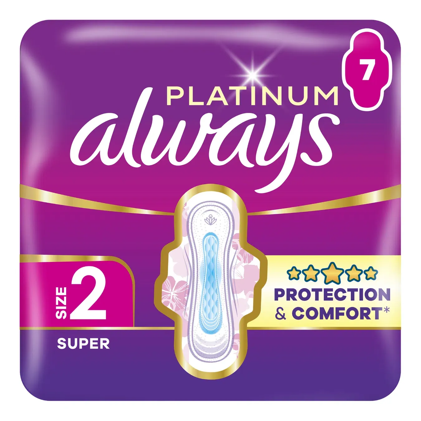 Гігієнічні прокладки Always Platinum Super 2 - Фото 1