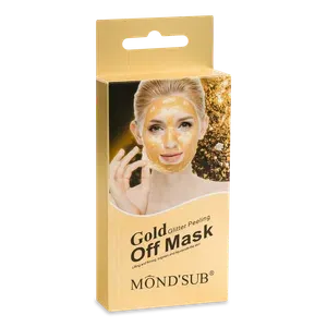 Маска для обличчя Mondsub Gold Glitter піл-офф - Photo 1
