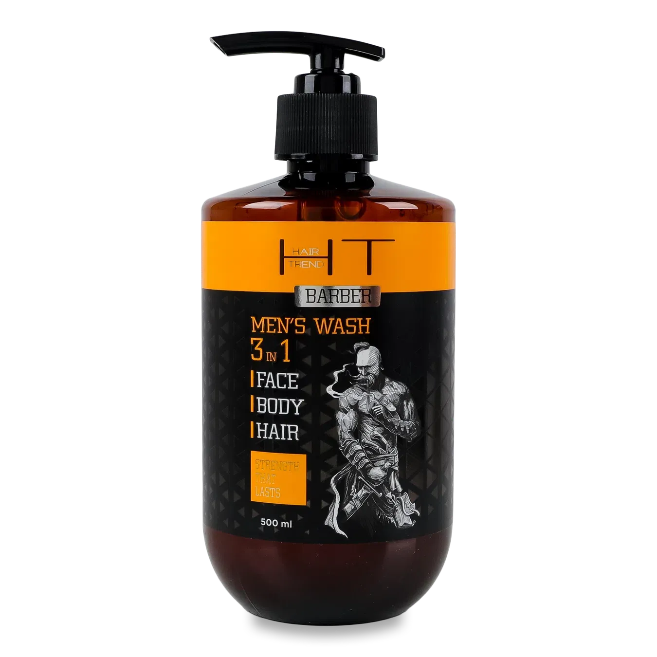 Гель для обличчя, тіла і волосся Hair Trend 3в1 чоловічий - Фото 1
