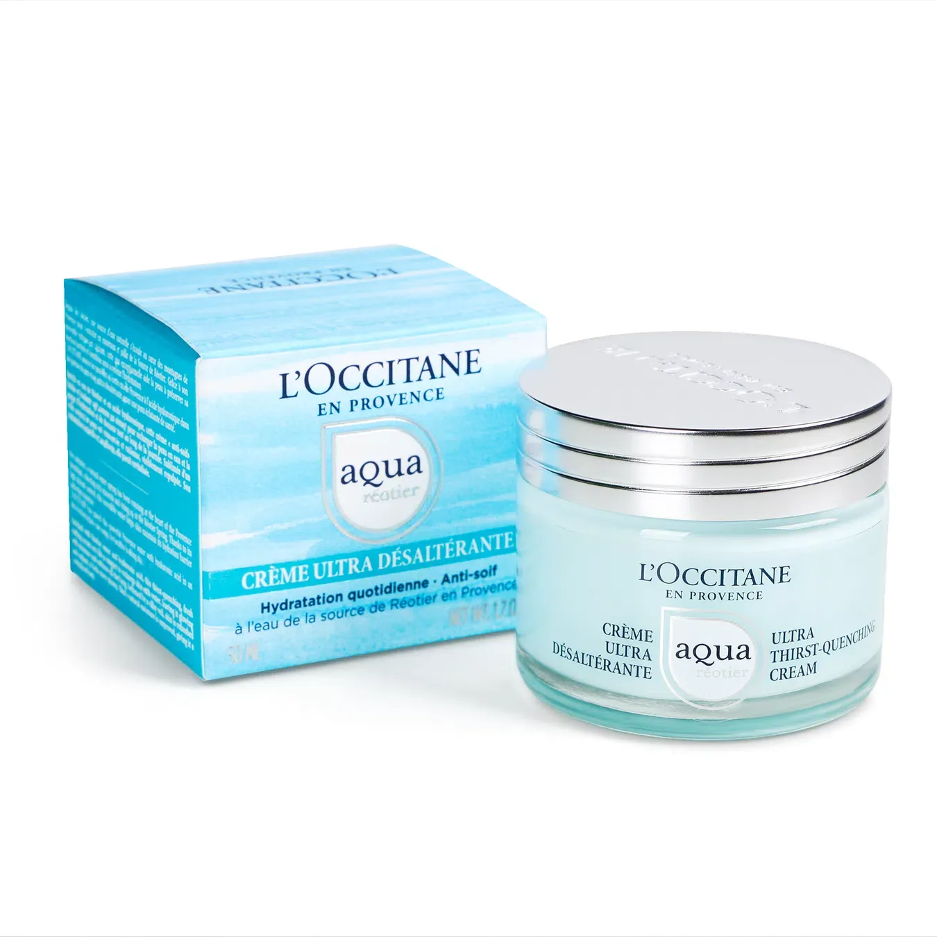 Крем для обличчя L'Occitane Aqua Ультразволожуючий - Фото 1