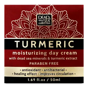 Крем денний Dead Sea Collection зволожувальний з екстрактом куркуми та мінералами Мертвого моря - Фото 1