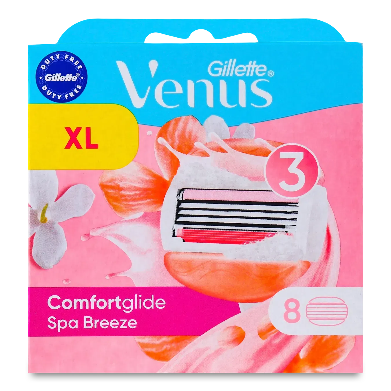 Картриджі для гоління Venus Comfortglide Spa Breeze - Фото 1