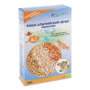 Каша Fleur Alpine «Альпійський вечір» молочна - Фото 1
