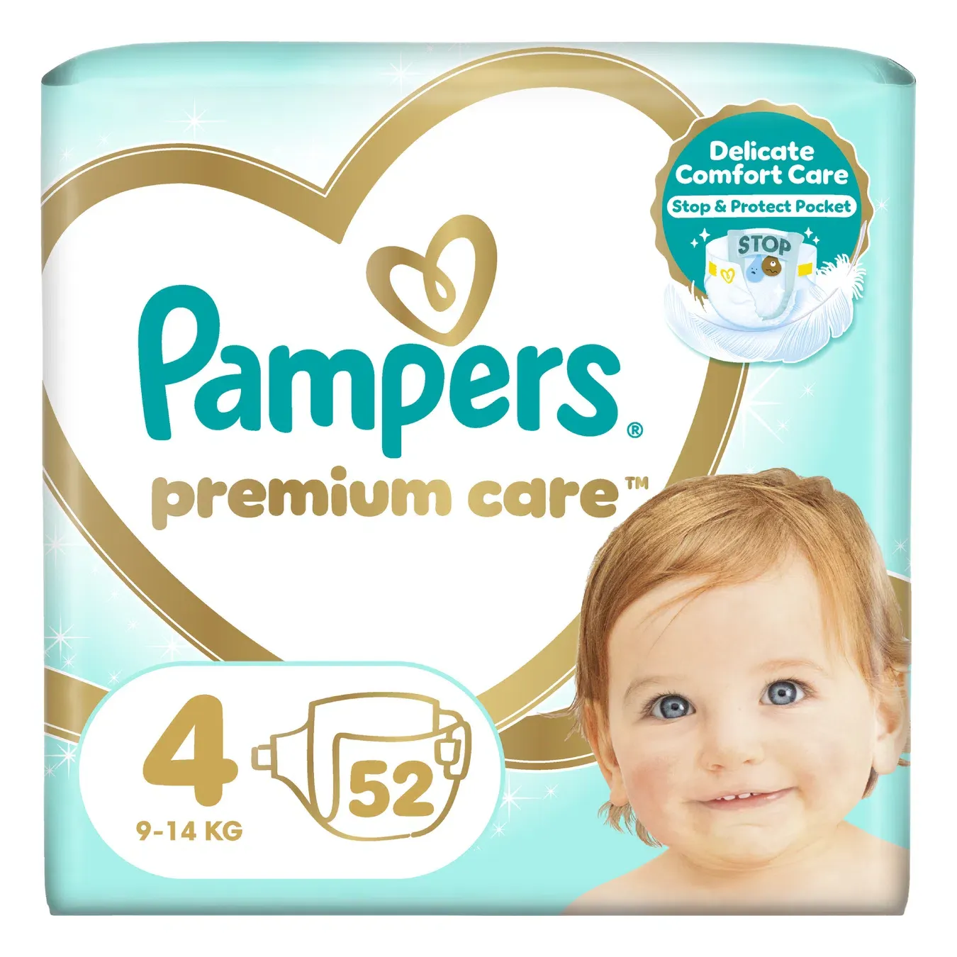 Підгузки Pampers Premium Care 4 9-14 кг - Фото 1