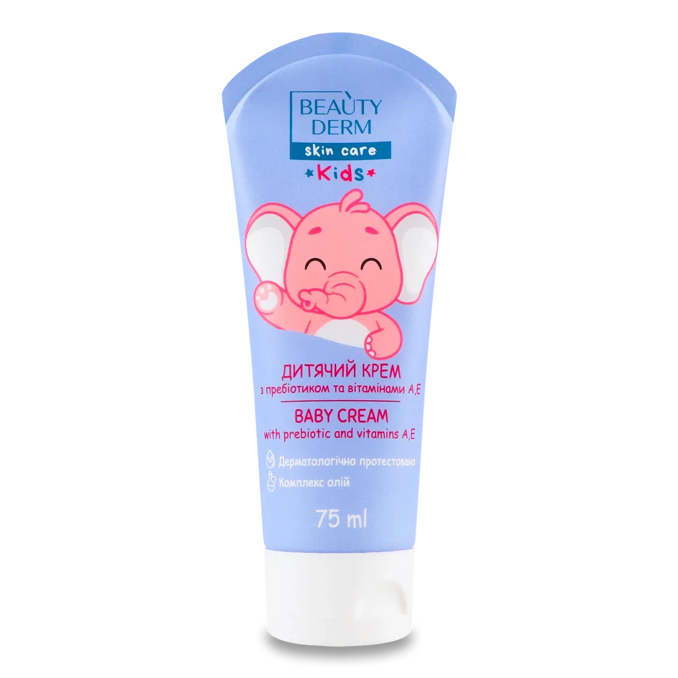 Крем Beauty Derm Kids з пребіотиком та вітамінами А і Е - Фото 1