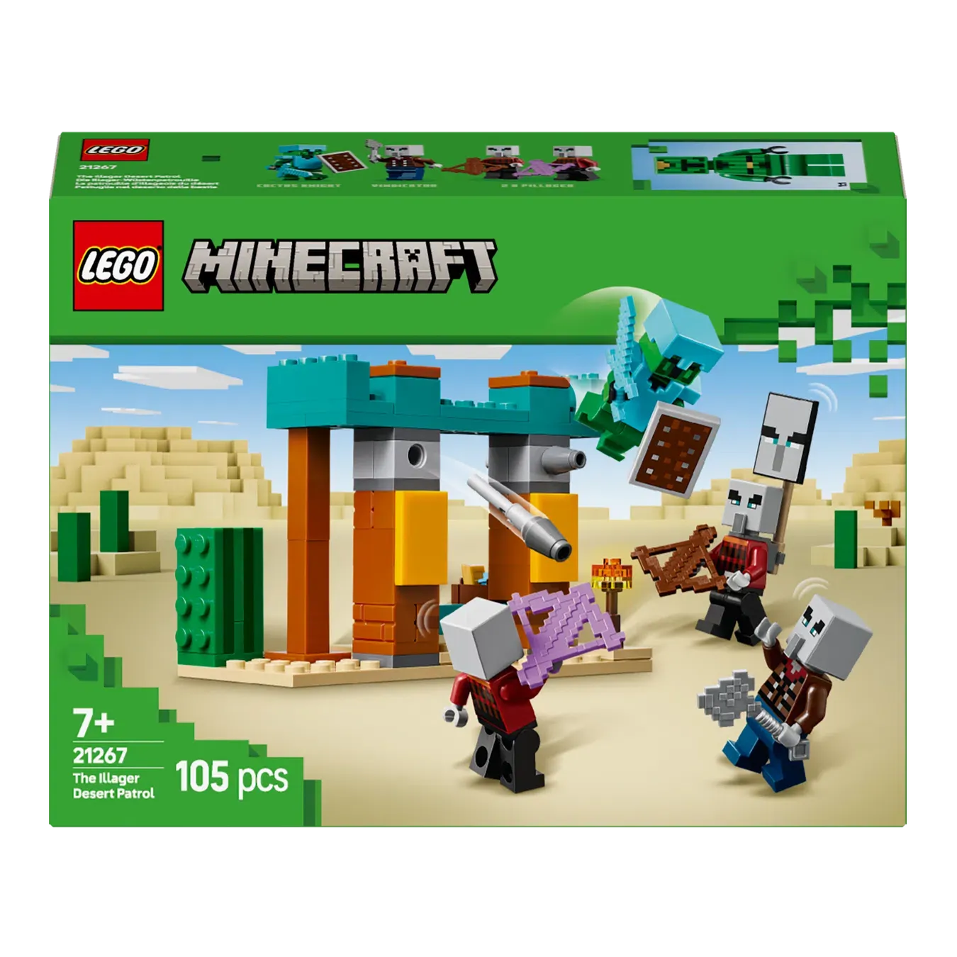 Конструктор Lego Minecraft Пустельний патруль розбійника 21267 - Фото 4