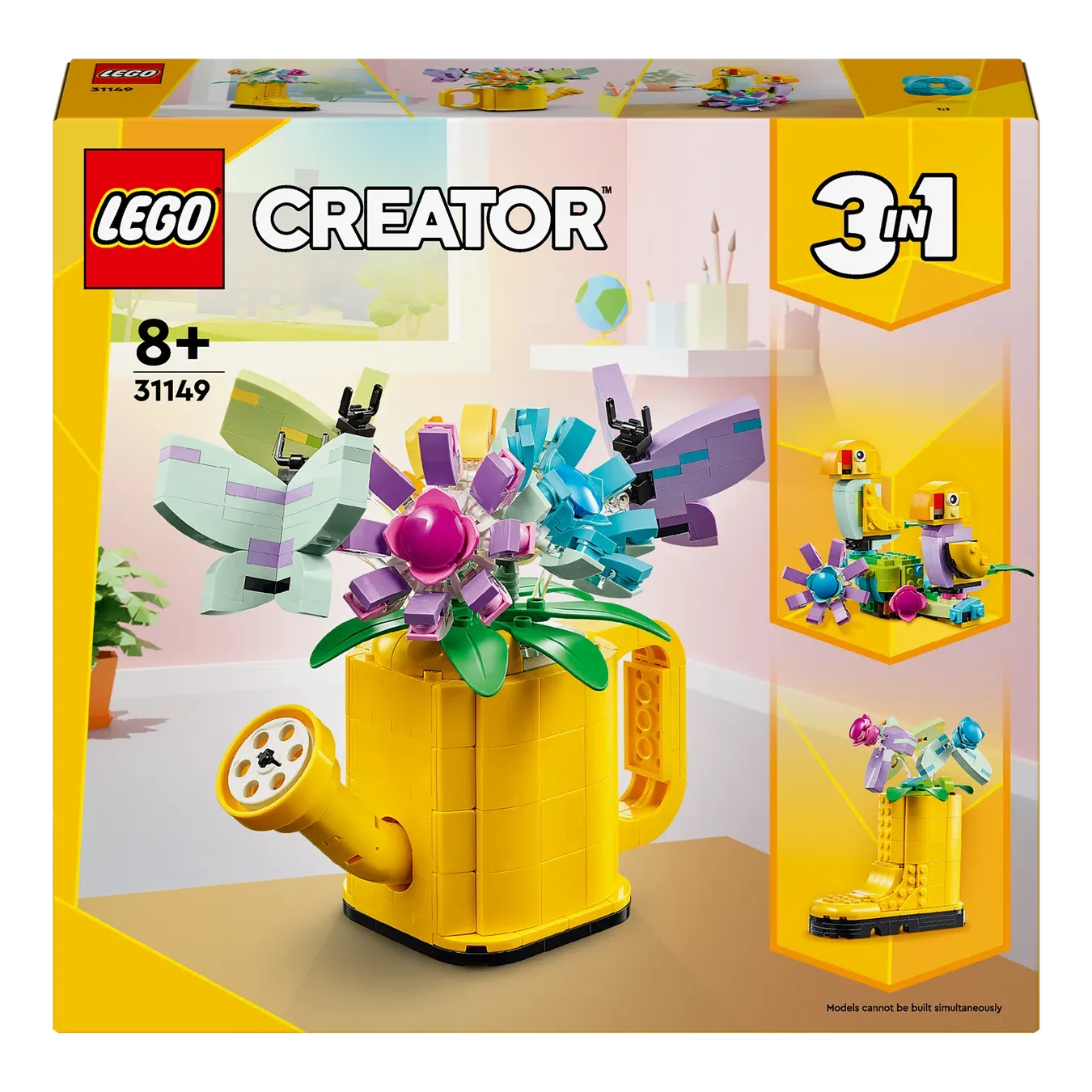 Конструктор LEGO Creator Квіти в лійці 31149 - Фото 1
