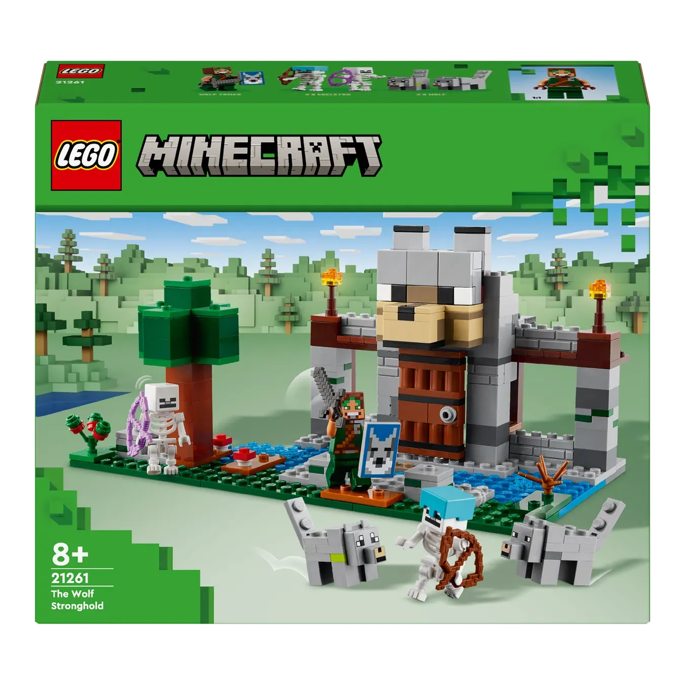 Конструктор Lego Minecraft Вовк із Цитаделі 21261 - Фото 3