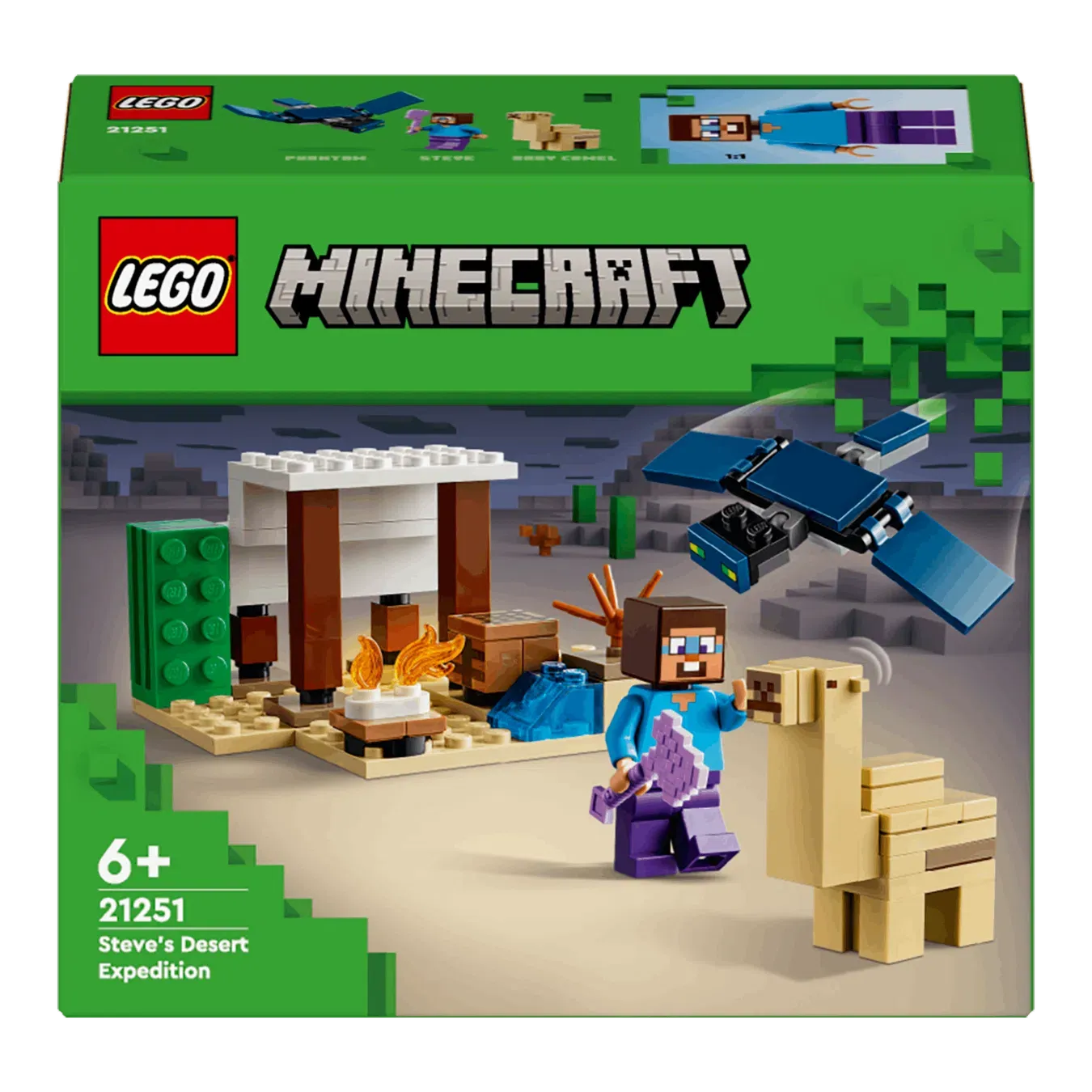 Конструктор Lego Minecraft Експедиція Стіва в пустелю 21251 - Фото 4