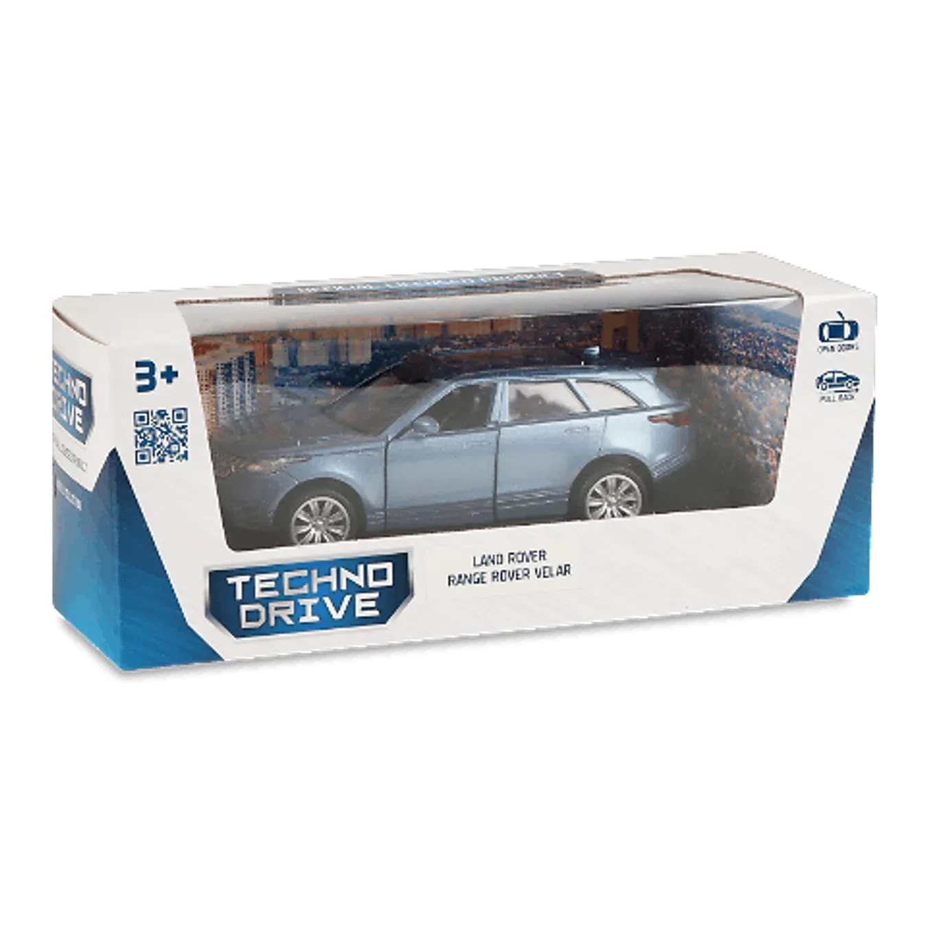 Іграшка TechnoDrive Land Rover Range Rover Velar синій - Фото 1