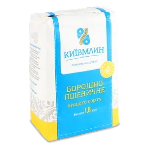 Борошно «Київмлин» пшеничне вищого ґатунку - Фото 1