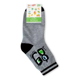 Шкарпетки дитячі Легка Хода 9256 сірий меланж р.18-20 - Фото 1