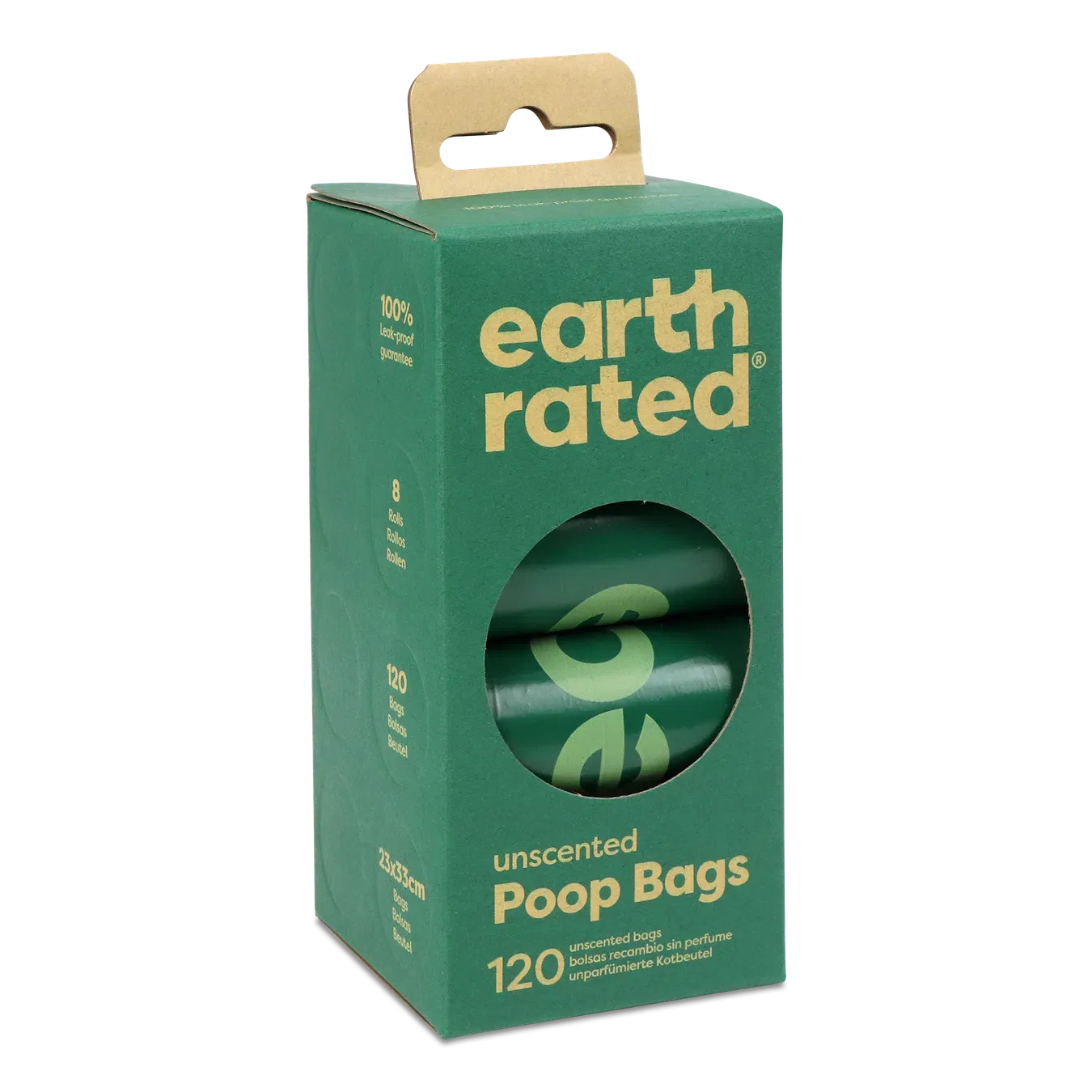 Пакети для прибирання за собаками Earth Rated без запаху - Фото 1