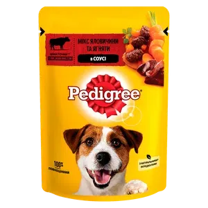 Корм для собак Pedigree яловичина-ягня в соусі - Photo 1