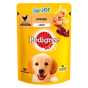 Корм для цуценят Pedigree з куркою та рисом в желе - Photo 1