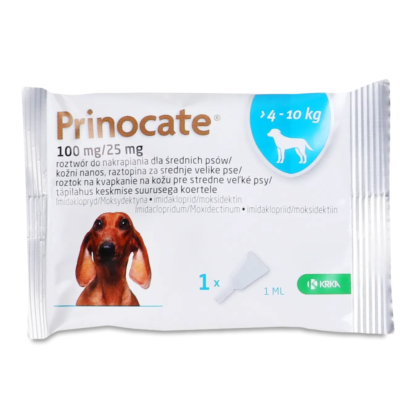 Краплі для собак Prinocate протипаразит 4-10 кг - Фото 1