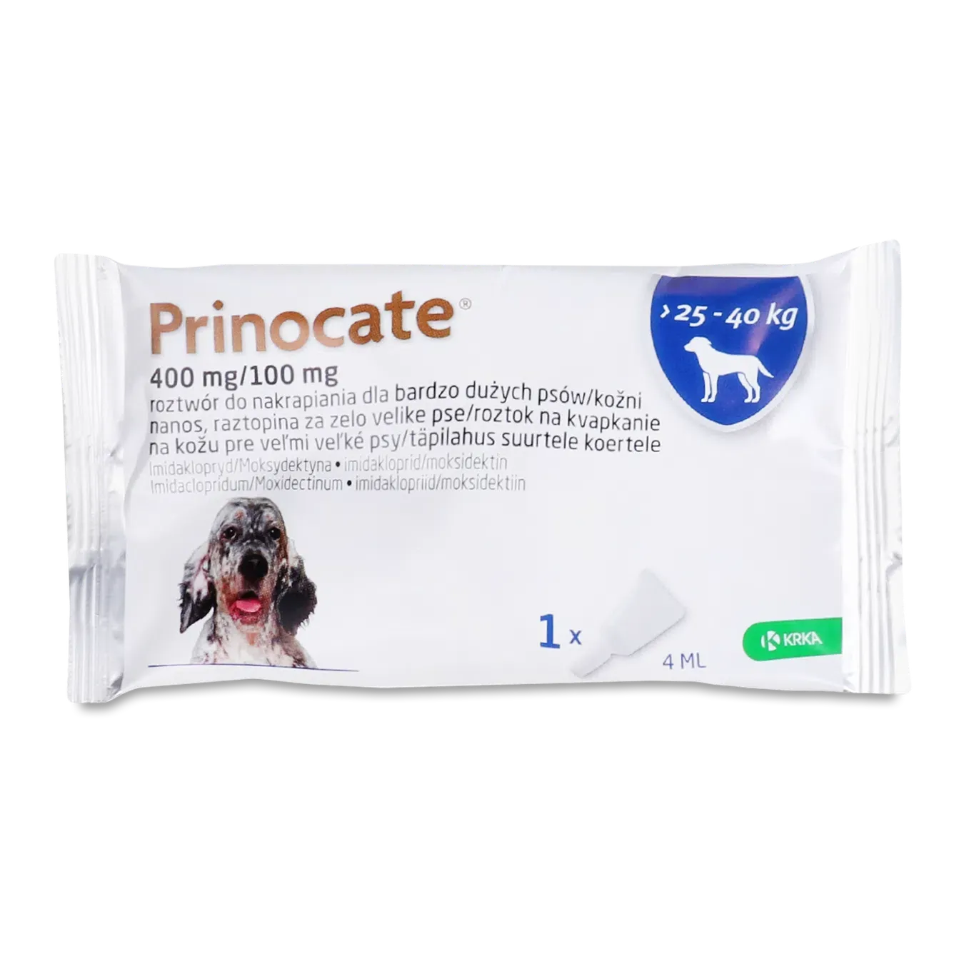 Краплі для собак Prinocate протипаразит 25-40 кг - Фото 1