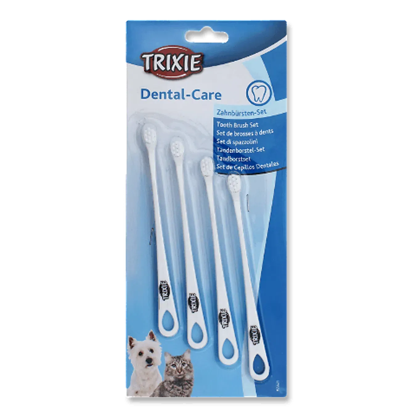 Щітка зубна Trixie для котів та маленьких собак 15 см - Фото 1