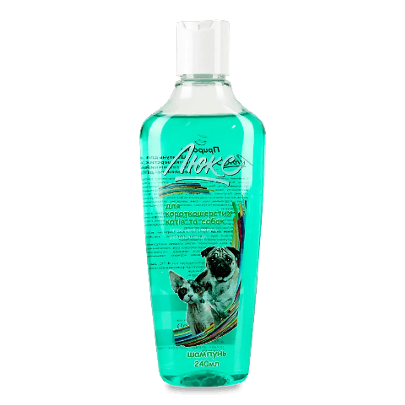 Шампунь для котів та собак Природа Люкс короткошерстих - Фото 1