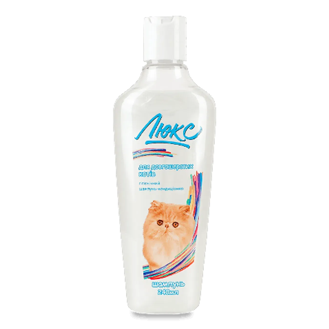Шампунь-кондиционер для котів Природа Люкс довгошерстних - Фото 1
