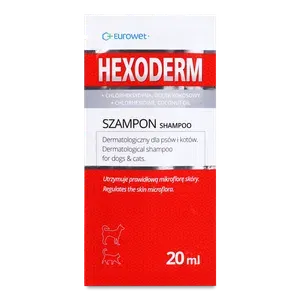 Шампунь для собак та котів Eurowet Hexoderm - Photo 1