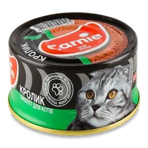 Корм для котів Carnie паштет з кроликом - Фото 1