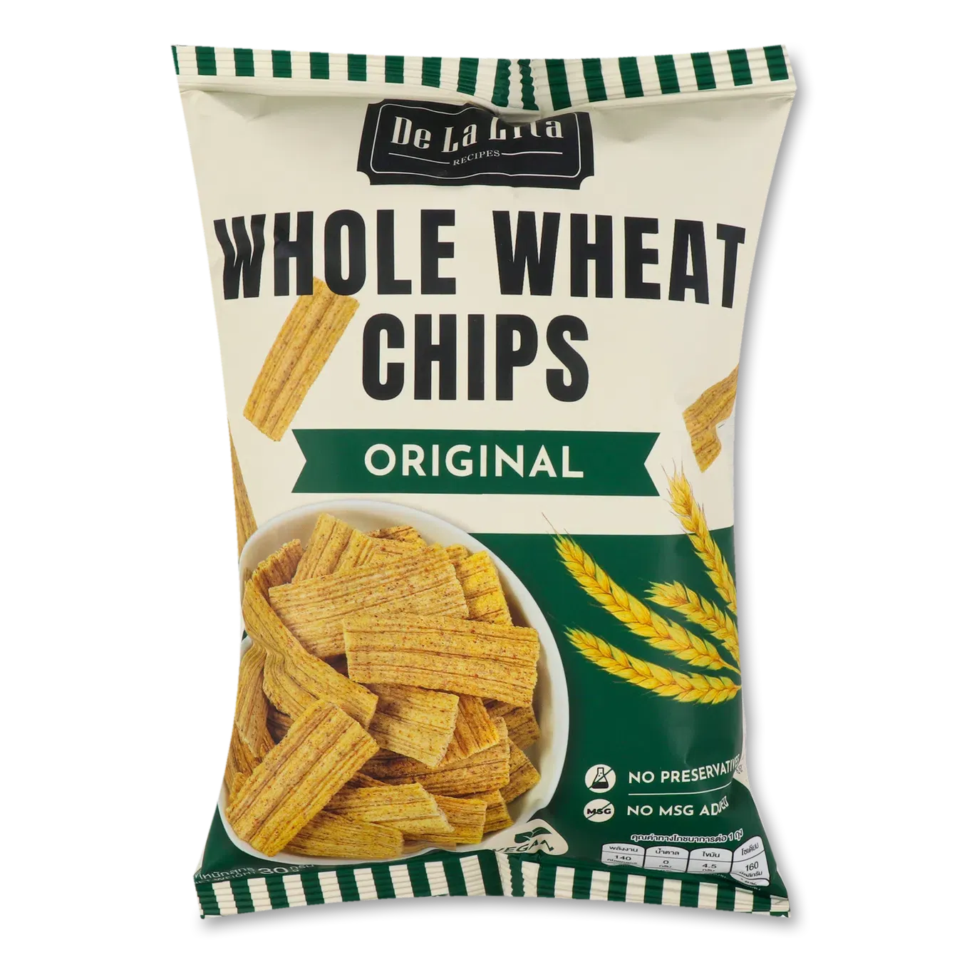Чипси De La Lita цільнозернові - Фото 1