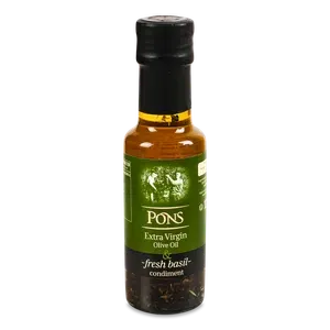 Приправа Pons оливкова олія Extra Virgin з базиліком - Фото 1