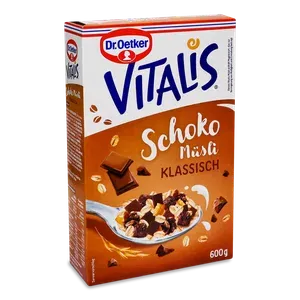Мюслі Dr.Oetker Vitalis з шоколадом - Фото 1