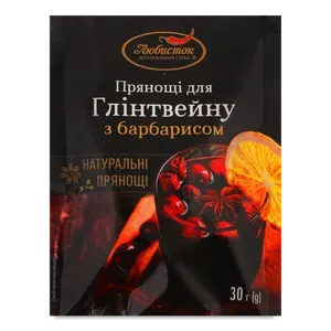 Прянощі «Любисток» для глінтвейну з барбарисом - Фото 1