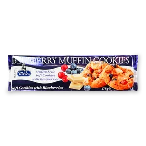 Печиво Merba білий шоколад-чорниця-журавлина - Фото 1