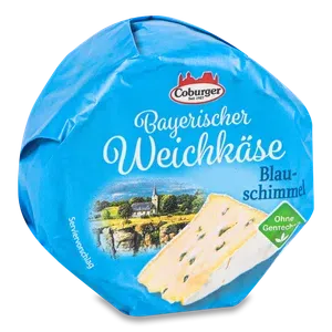 Сир Coburger Bayerischer Weichkase Blauschimmel 45% - Фото 1