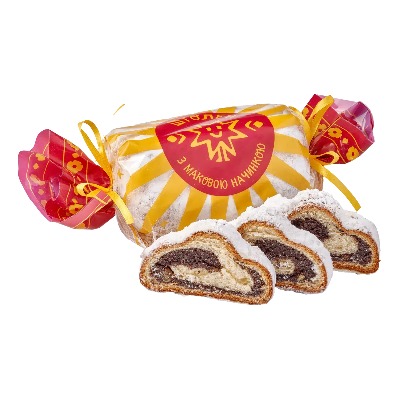 Штолен з маковою начинкою - Фото 1