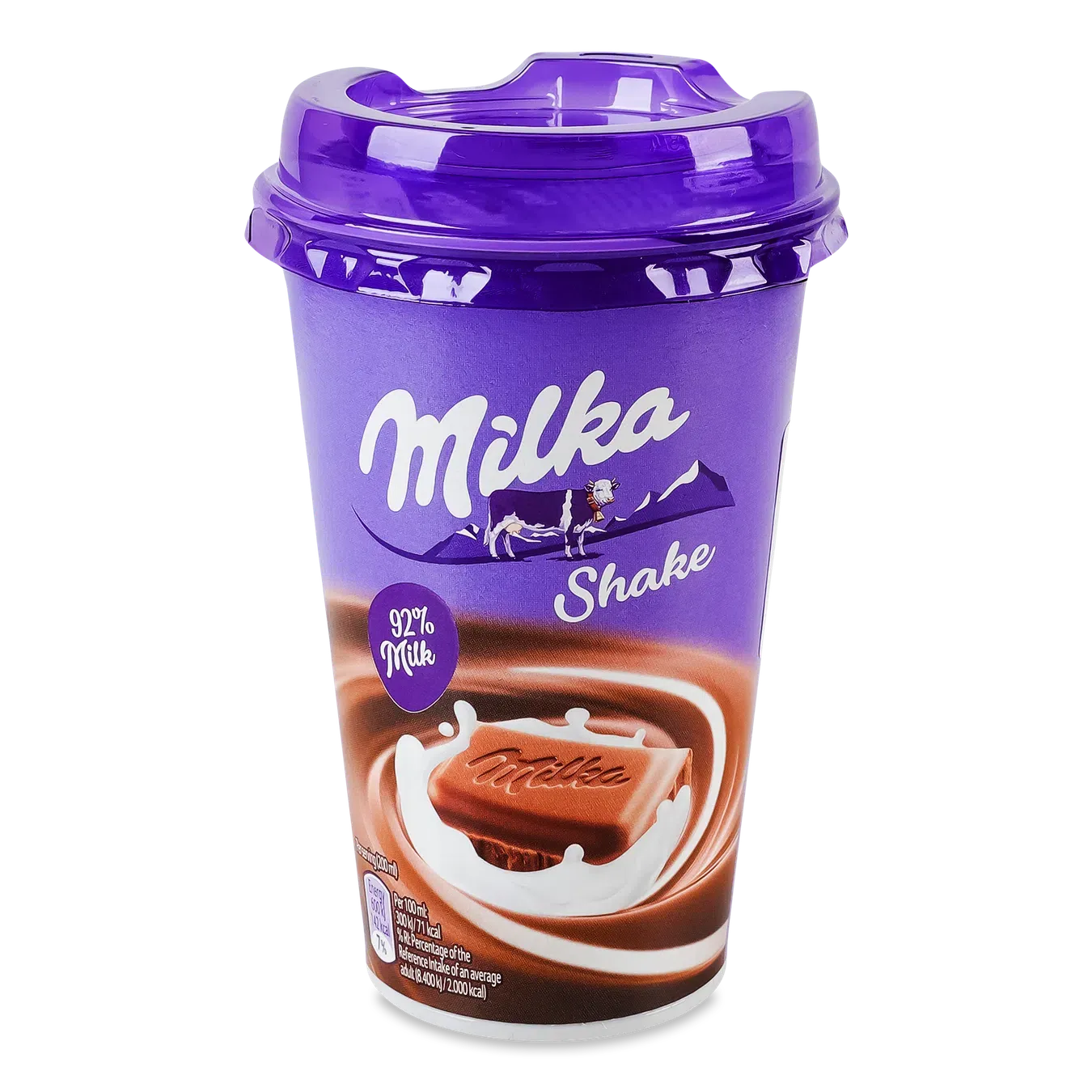 Коктейль молочний Milka Шейк зі смаком шоколаду 1,1% - Фото 1