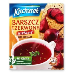 Борщ Kucharek червоний швидкого приготування - Фото 1