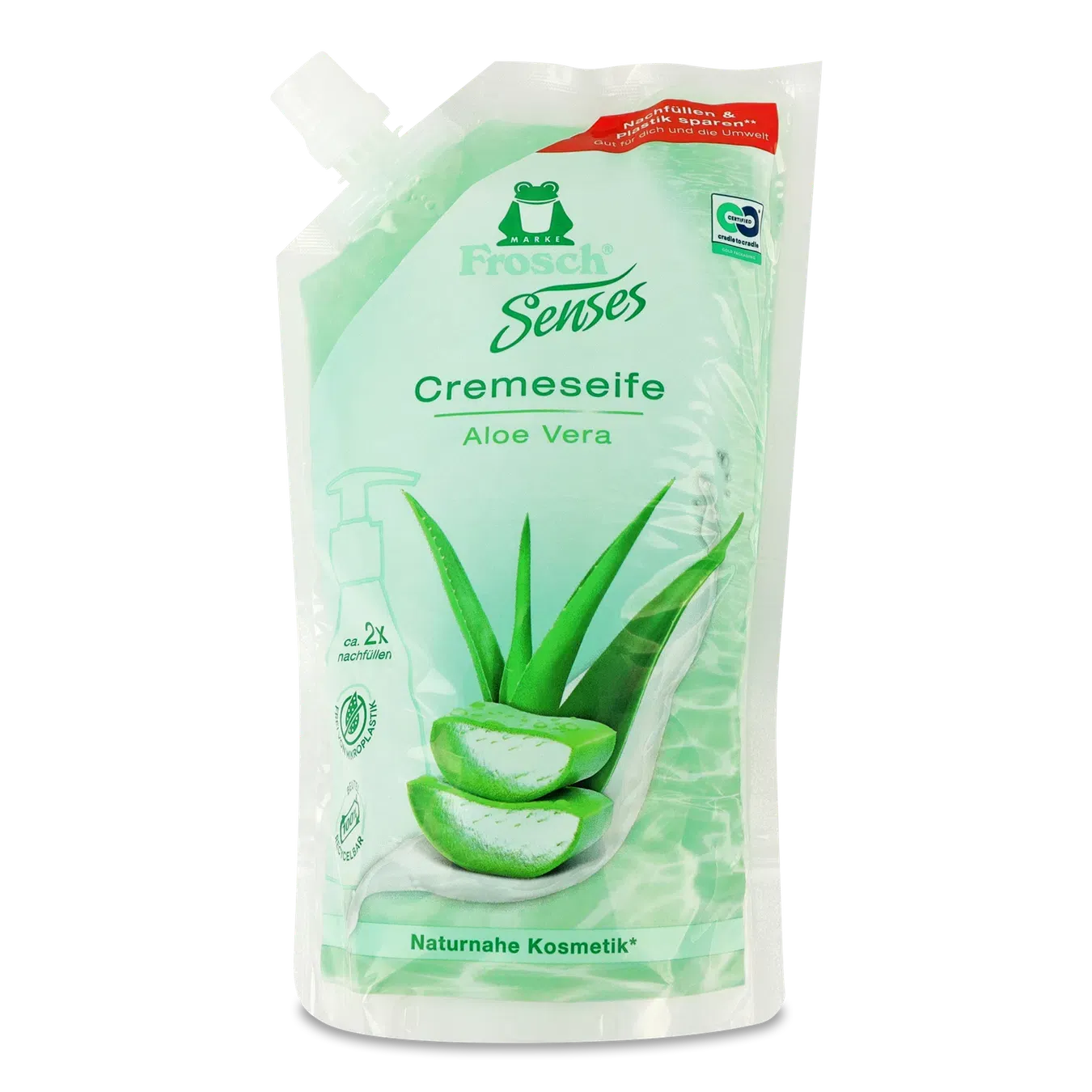 Мило для рук Frosch Senses Алое вера - Фото 1