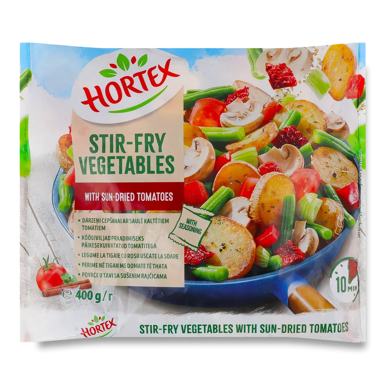 Суміш овочева Hortex з сушененими помідорами, грибами та приправою - Фото 1