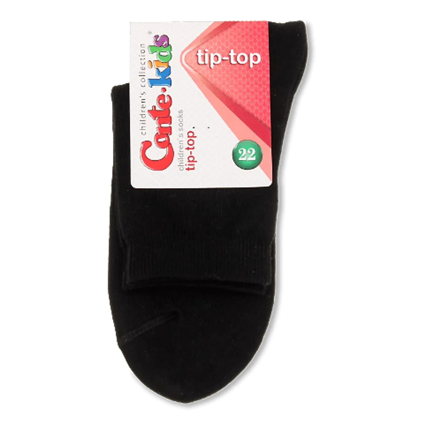 Шкарпетки дитячі Conte-kids TipTop 000 чорні р.22 - Фото 1