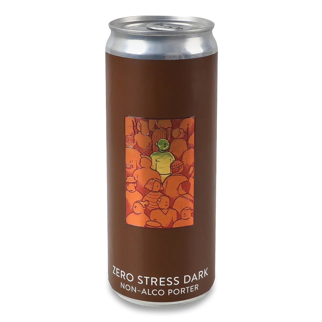 Пиво Varvar Zero Stress Dark темне нефільтров з/б - Фото 1