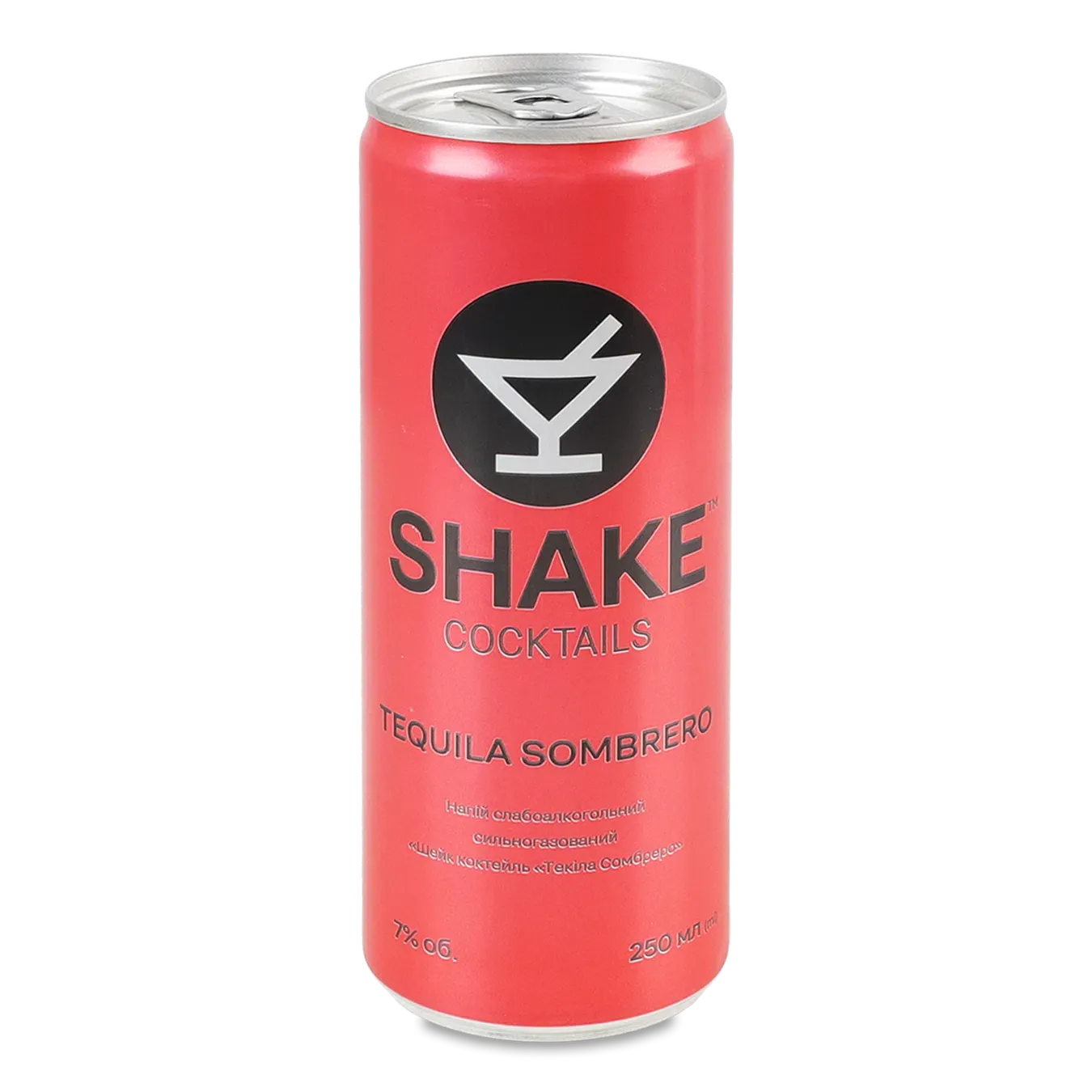 Напій слабоалк Shake Cocktails Текіла Сомбреро з/б - Фото 1
