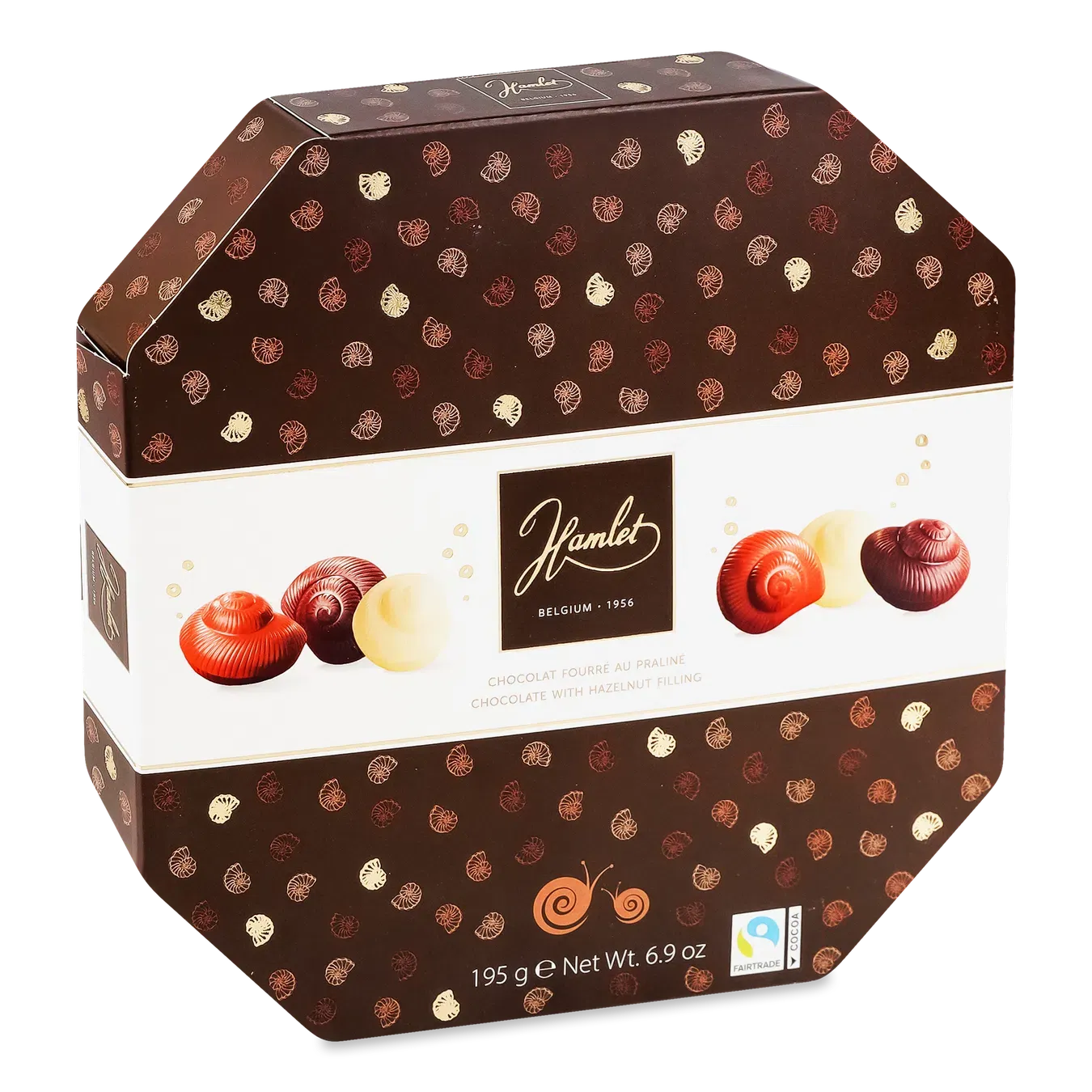 Цукерки Hamlet равлики з фундуковою начинкою - Фото 1