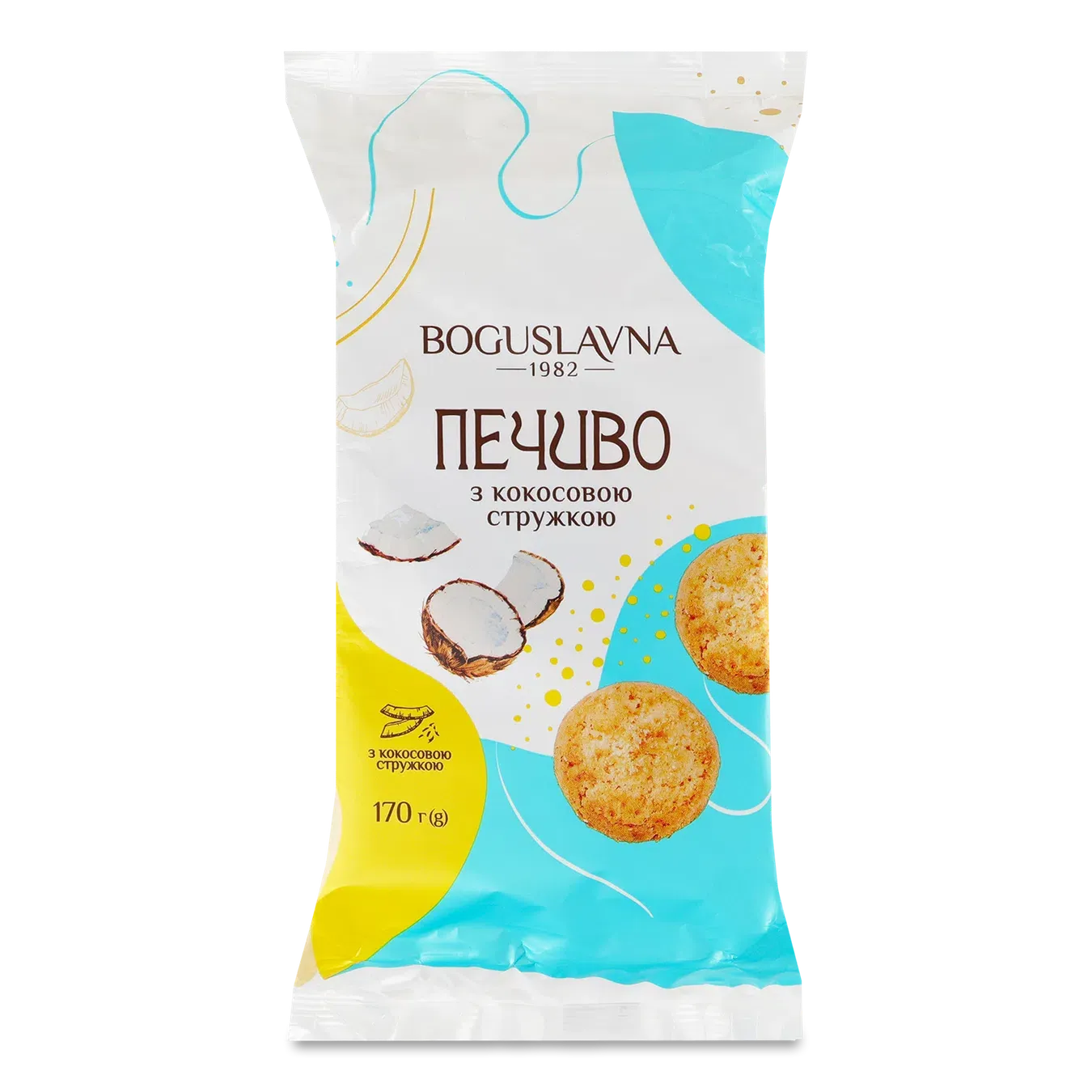 Печиво Богуславна Кокоска з кокосовою струж здобне - Фото 1