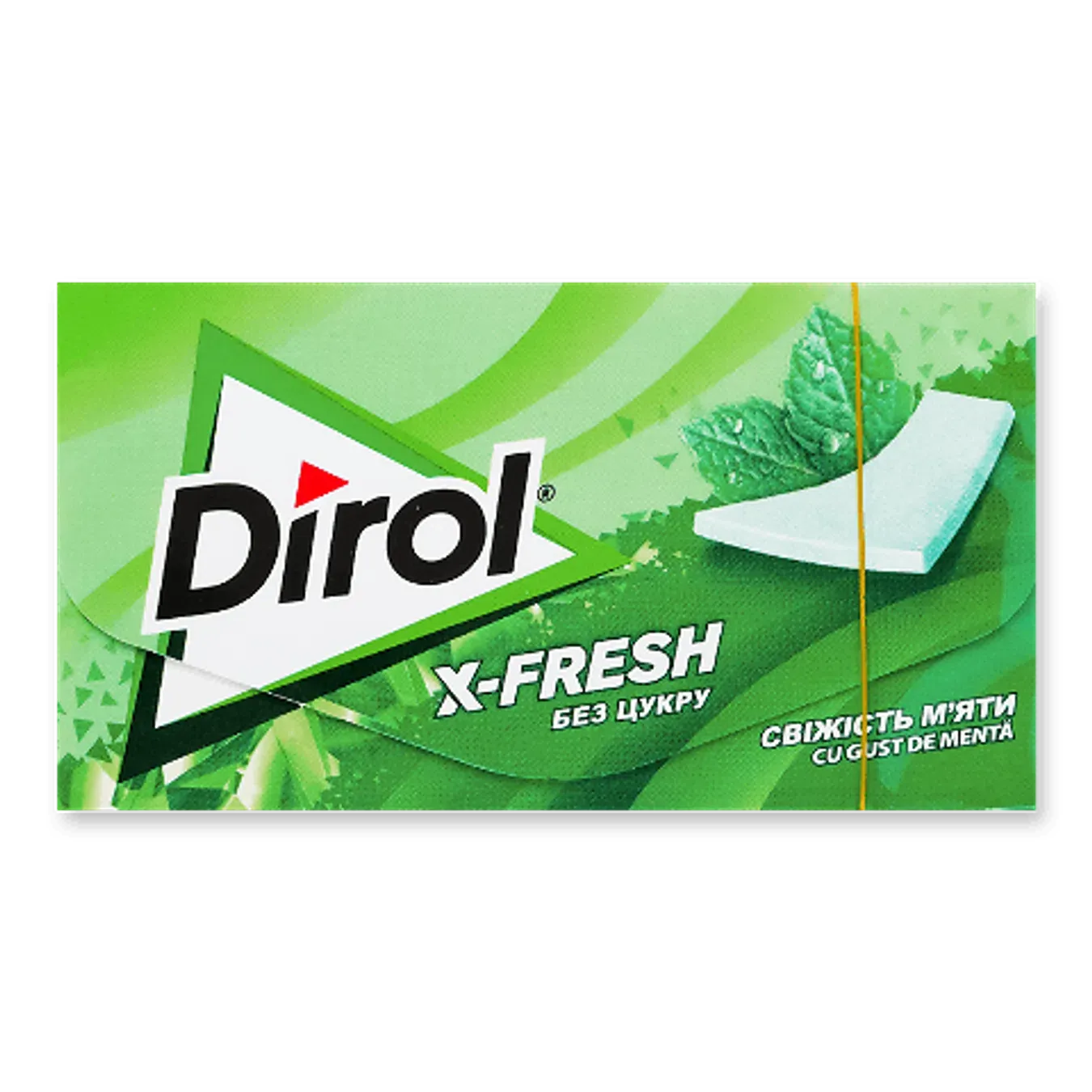 Гумка жувальна Dirol X-Fresh свіжість м'яти - Фото 1