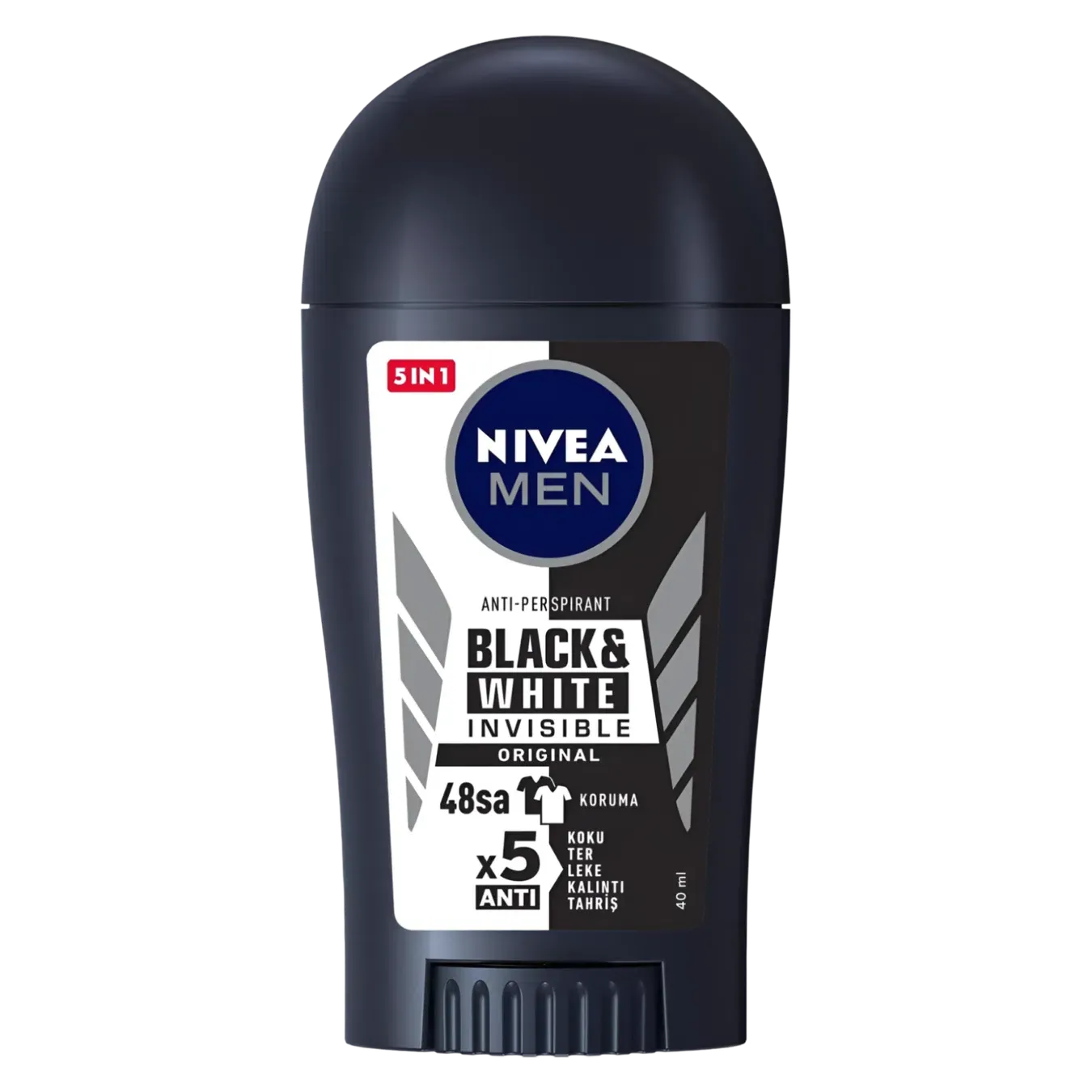 Дезодорант твердий Nivea Men «Невидимий захист для чорного і білого» - Фото 1