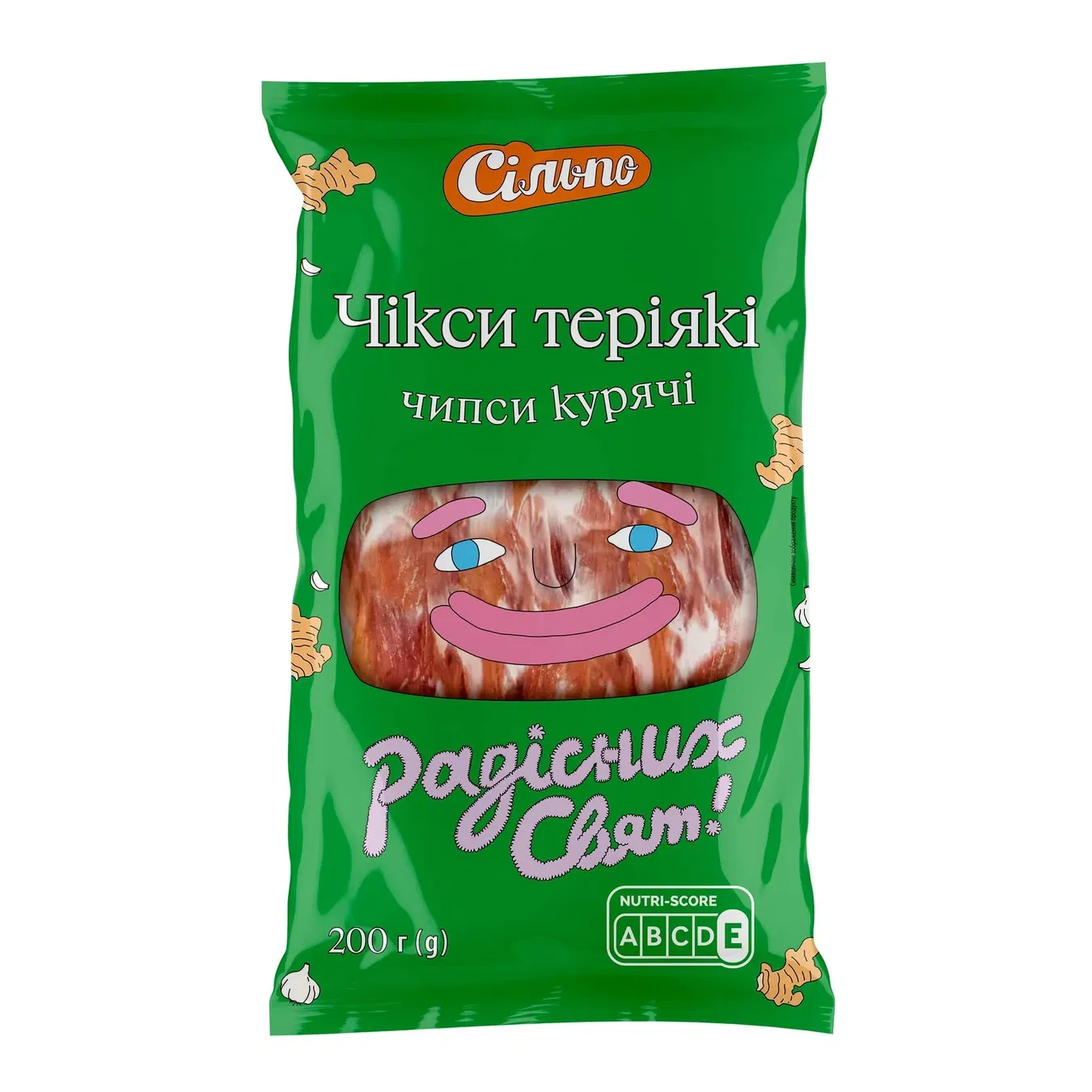 Чипси Сільпо Чікси Теріякі курячі - Фото 1