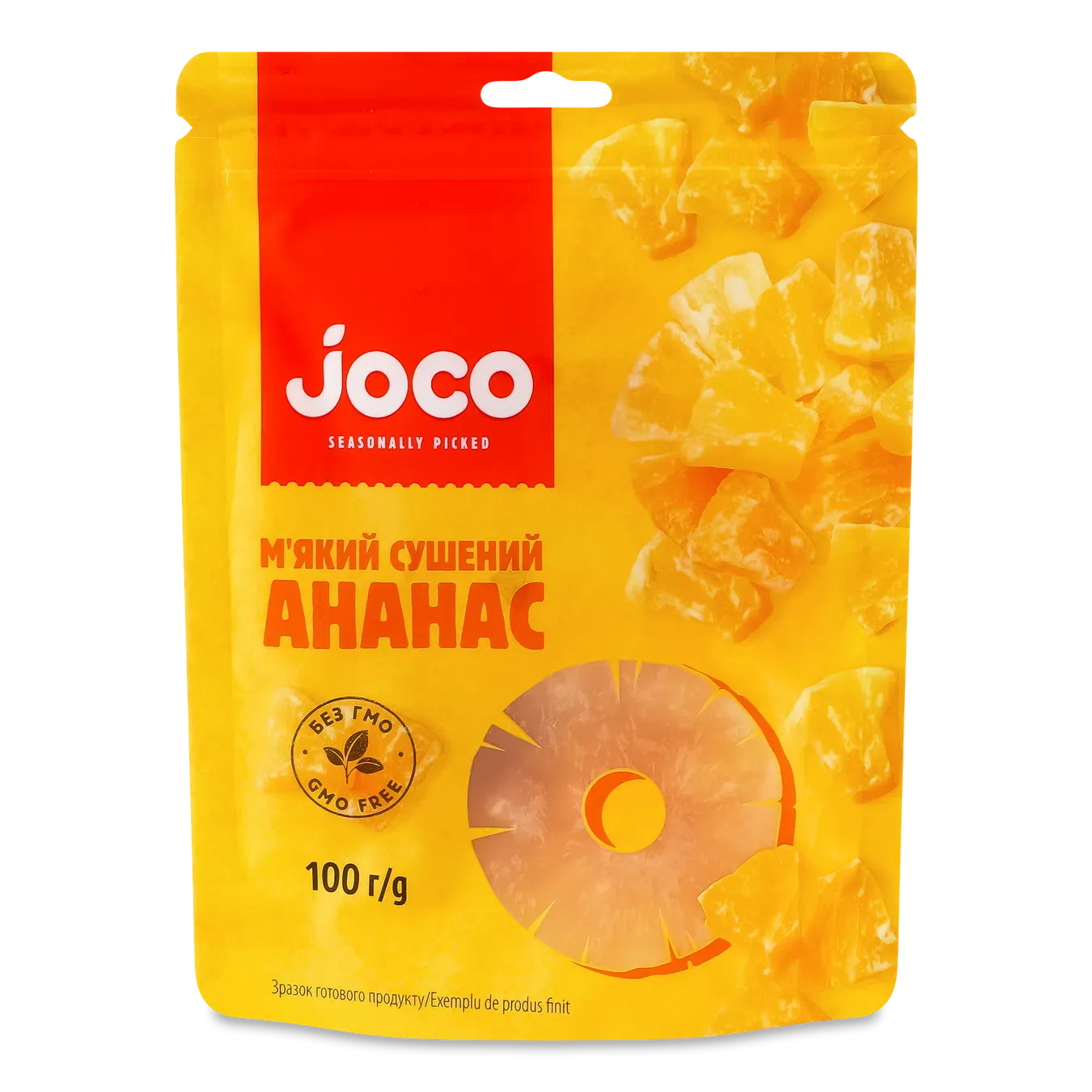 Ананас Joco сушений м'який - Фото 1