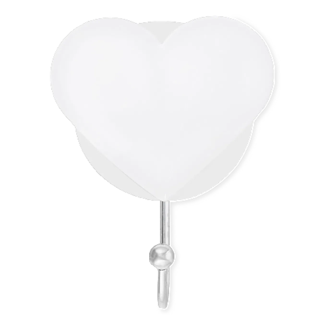 Гачок «Серце» бежевий - Фото 1