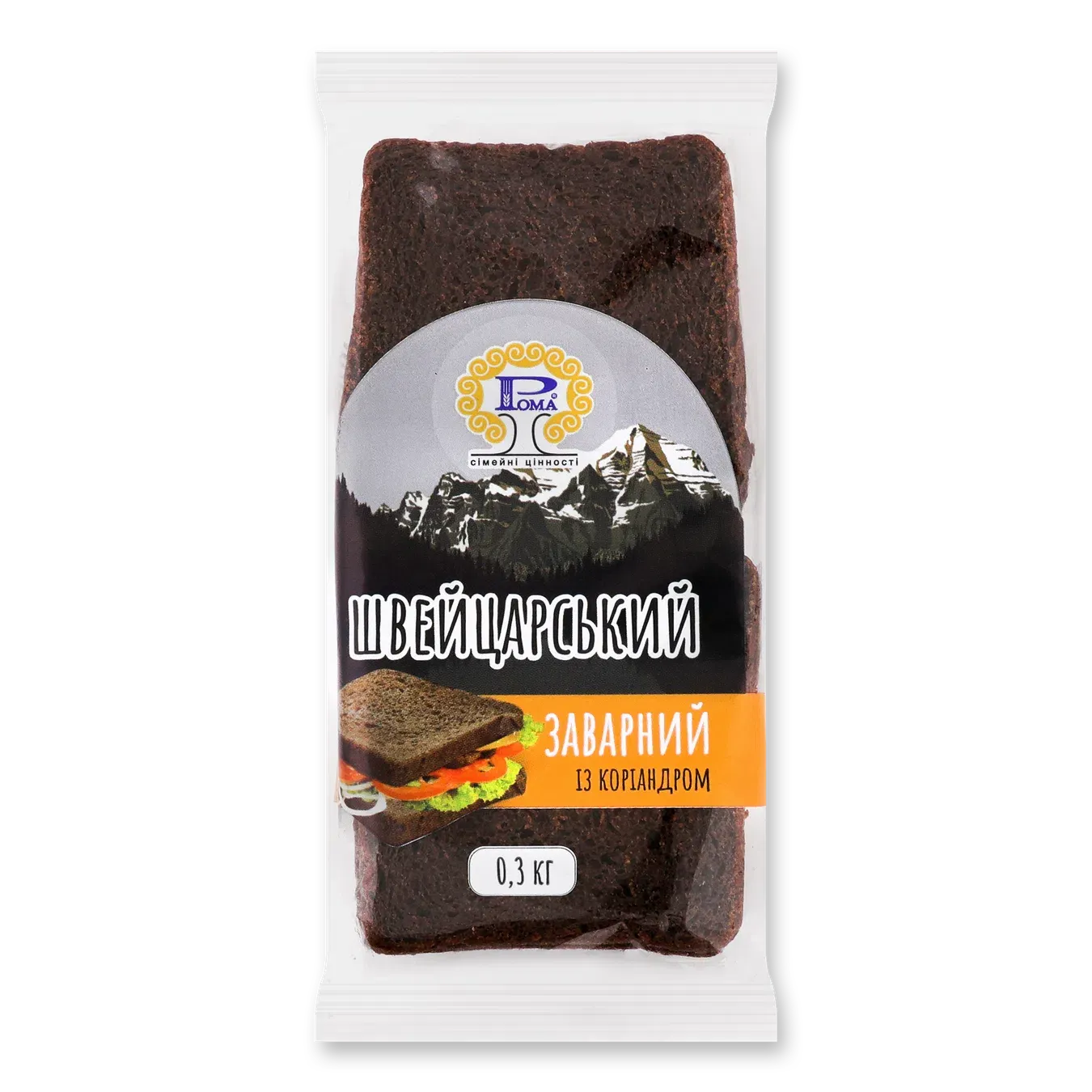 Хліб Рома Швейцарський тостерний - Фото 1