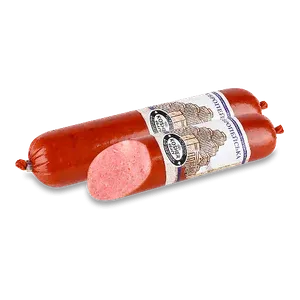 Ковбаса Європейська з м'яса птиці kosher в/к в/ґ - Фото 1